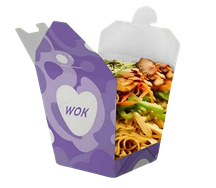 Удон с курицей и беконом в соусе Терияки