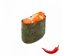 Гункан лосось