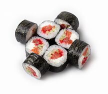 Маки-ролл с форелью