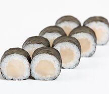 Мини-ролл с гребешком