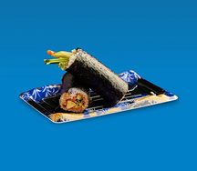 Суширитто с лососем