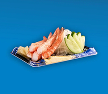 Сашими из креветок