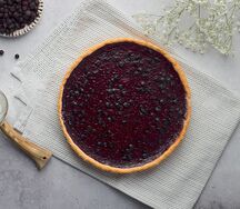 Финский черничный пирог