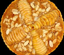 Галисийский миндальный пирог с грушей