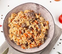 Плов с говядиной