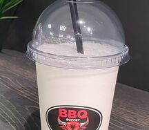 Карамельный молочный коктейль