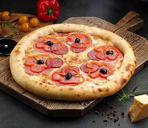Пицца с ветчиной 40 см