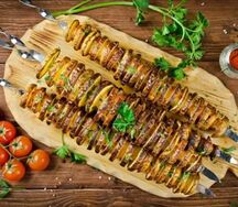 Картошка с курдюком