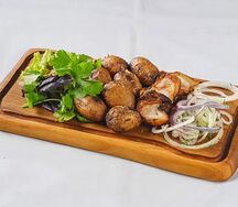 Картошка с салом свинины