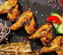 Шашлык из куриных крылышек