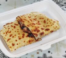 Блин Нутелла и банан Шоколадный капитан
