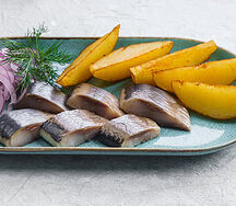 Сельдь с картофелем