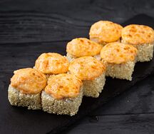Запеченный с креветкой