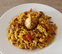 Плов с курицей 