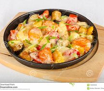 Лосось запеченный