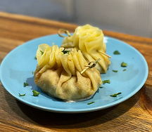 Блинчики с курицей и грибами