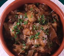 Капуста с яблоками по-чешски