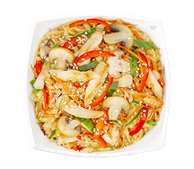 Wok L Классический с рисом