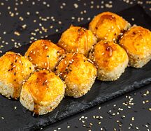 Запеченный с креветкой