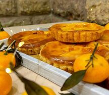Творожная корзинка с яблоками