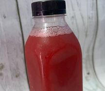 Морс малиновый собственного приготовления