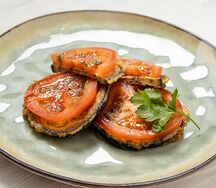 Язычки из баклажанов
