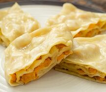 Ханум из говядины и картофеля