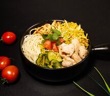 Суп кукси с курицей