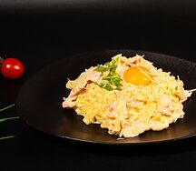 Рамен в соусе Карбонара