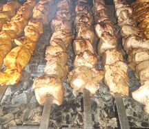 Шашлык из свиной шеи