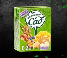 Сок Фруктовый сад Мультифрукт