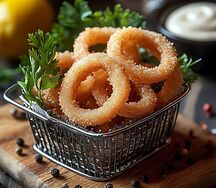 Луковые кольца фри