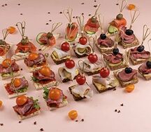 Сет канапе ассорти мясное