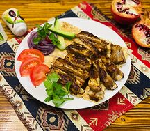 Шашлык из бараньих ребрышек