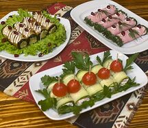 Ассорти из рулетиков