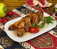 Шашлык из куриных крылышек
