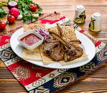 Шашлык из каре ягненка