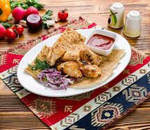 Шашлык из куриного бедра