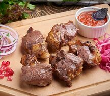 Шашлык из бараньей мякоти