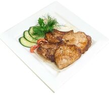 Шашлык из cвинoй корейки