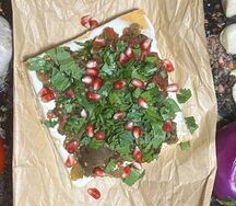 Брускетта с овощами