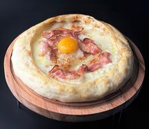 Хачапури с беконом