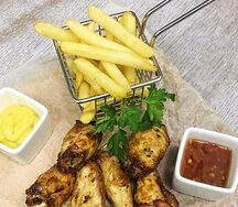 Куриные крылья по-мексикански