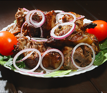 Шашлык из cвинoй шеи