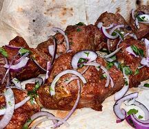 Шашлык из свиной шеи 