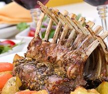 Шашлык из бараньих ребер