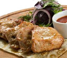 Шашлык из cвинoй мякоти