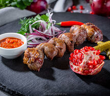 Шашлык из бараньих почек