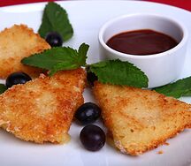 Сулугуни жареный