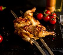 Перепелка на углях